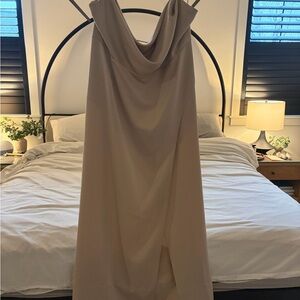 BHLDN Elegant Satin Dress, plus size 20